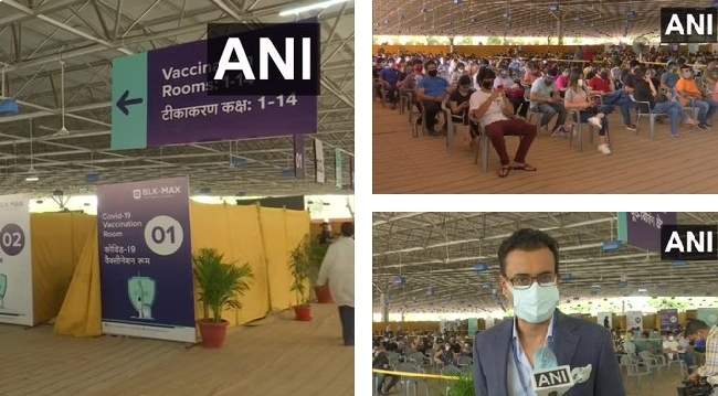 दिल्ली: बीएलके-मैक्स सुपर स्पेशलिटी हॉस्पिटल ने पूसा रोड स्थित राधा स्वामी सत्संग ब्यास में टीकाकरण केंद्र शुरू किया 1 IMG 20210504 140243