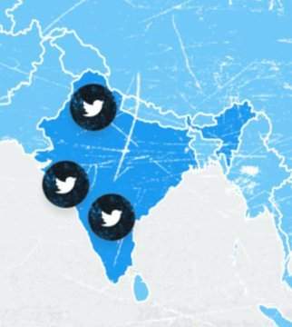 Twitter shows Ladakh as Part of China and J&K as independent from India.