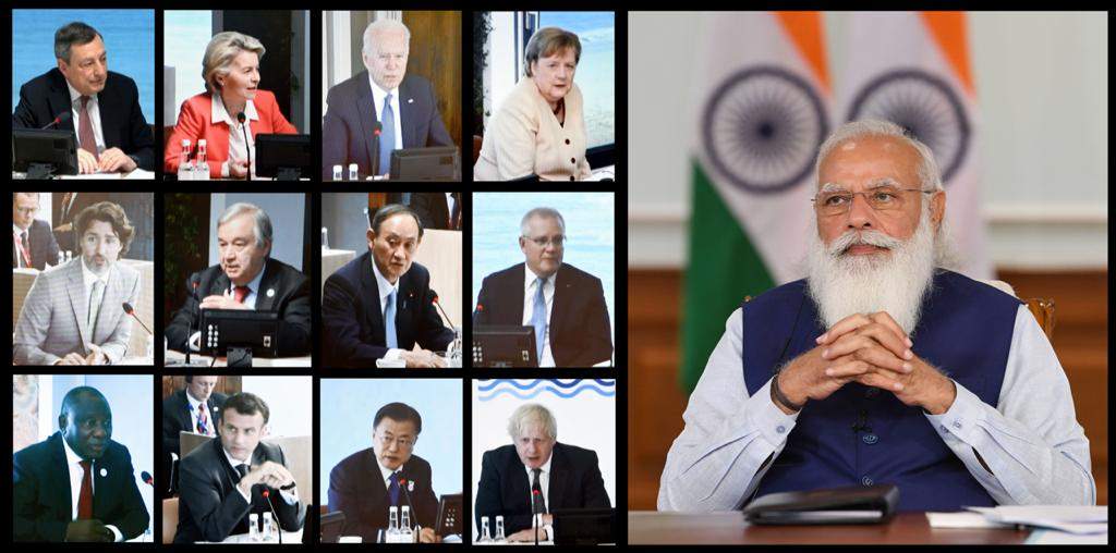 G7 Summit 2021 Full Summary with India winning hearts 'One World One Health'.